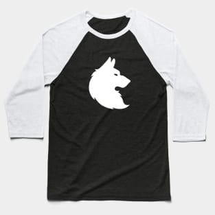 Wolf v1 White Baseball T-Shirt